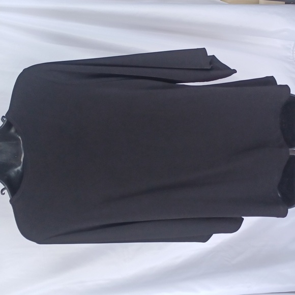 Studio 1940 Black dressy top, sz 14/16 - Picture 4 of 8